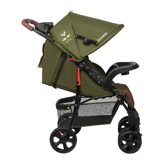 Lionelo Emma Plus - Pushchair with Organiser (6 months - 15 kg), Kolor: Forest Green, image , 12 image