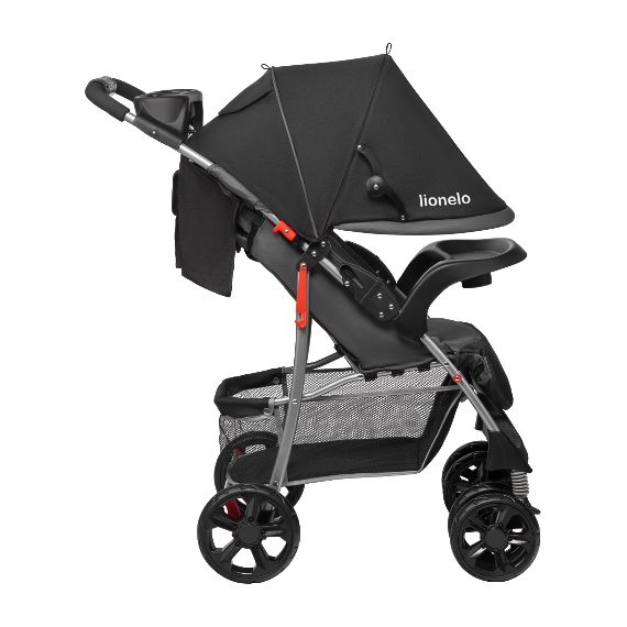 Lionelo Emma Plus - Pushchair with Organiser (6 months - 15 kg), Kolor: Stone, image , 11 image