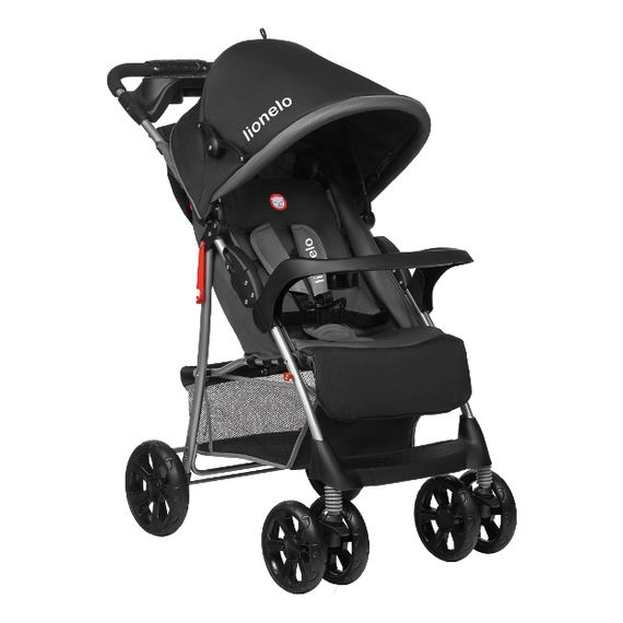 Lionelo Emma Plus - Pushchair with Organiser (6 months - 15 kg), Kolor: Stone, image 