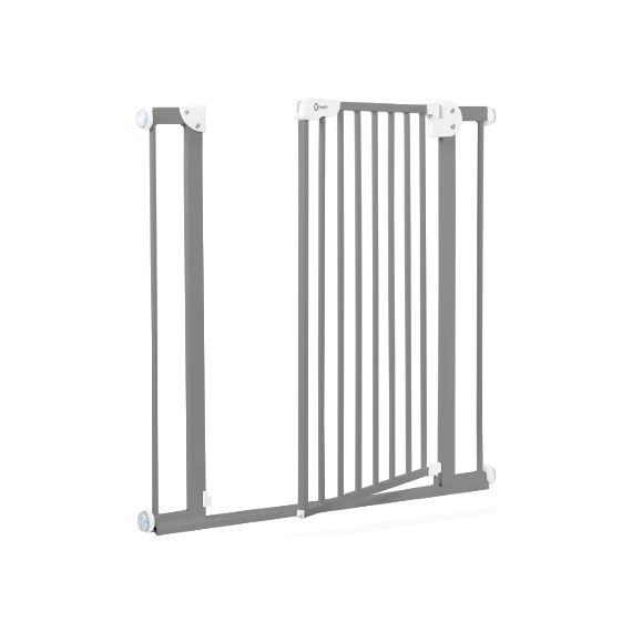 Lionelo Truus Slim – bezpečnostní branka na schody 75–105 cm Grey, Rodzaj: Basic, Kolor: Grey, 9 zdjęcie