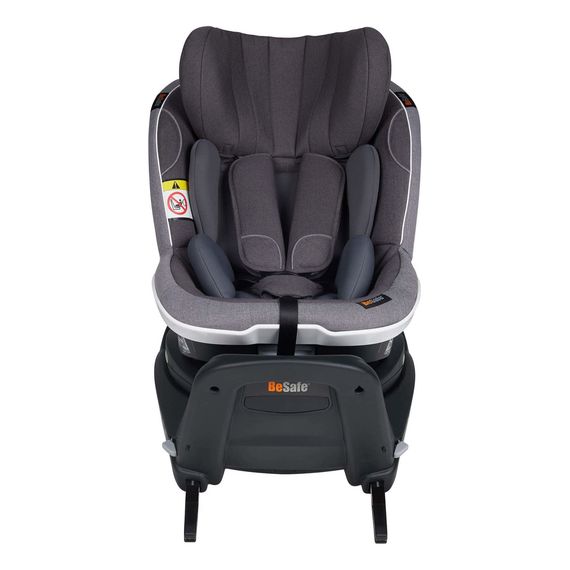 BeSafe iZi Turn i-Size – otočná autosedačka (61–105 cm | 9–18 kg | 6 měsíců – 4 roky), Kolor: Metallic Melange, 4 zdjęcie