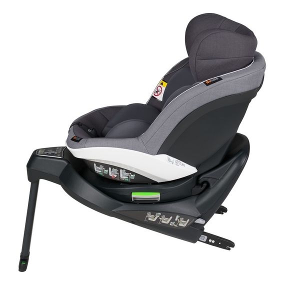 BeSafe iZi Turn i-Size – otočná autosedačka (61–105 cm | 9–18 kg | 6 měsíců – 4 roky), Kolor: Metallic Melange, 9 zdjęcie