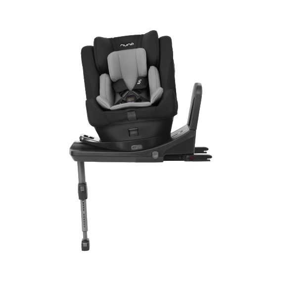 Nuna Prym - obrotowy fotelik samochodowy (40-105 cm | 0 - 18 kg | 0 - 4 lat), Kolor: Caviar