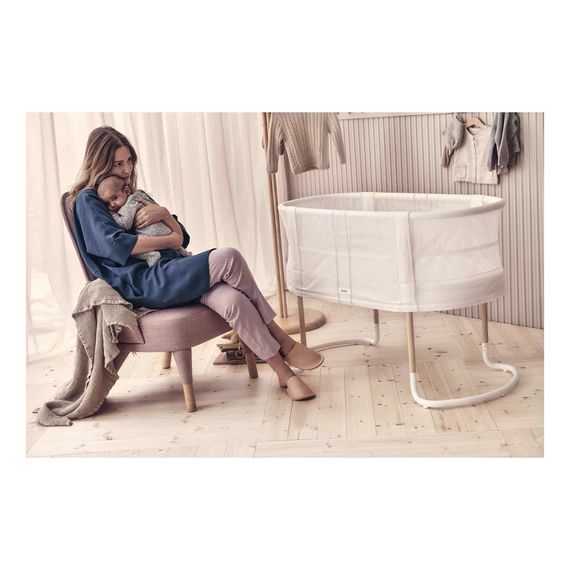BabyBjörn postýlka Baby Crib – bílá, 10 zdjęcie