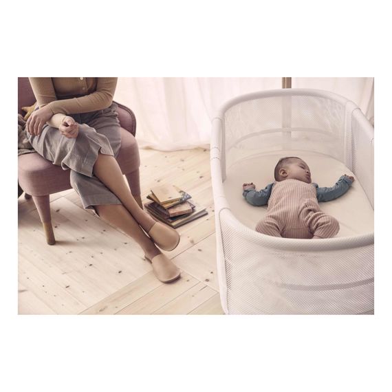 BabyBjörn postýlka Baby Crib – bílá, 11 zdjęcie