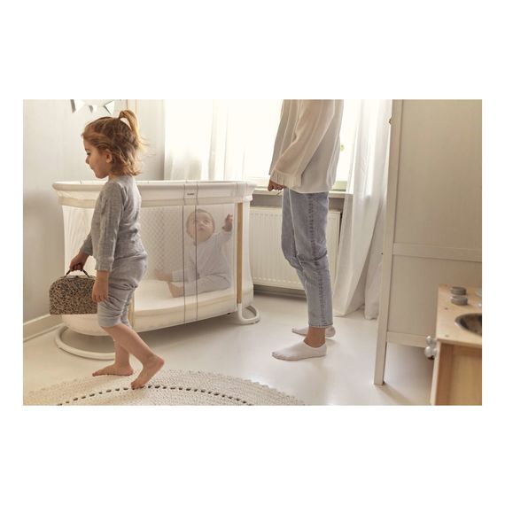 BabyBjörn postýlka Baby Crib – bílá, 12 zdjęcie
