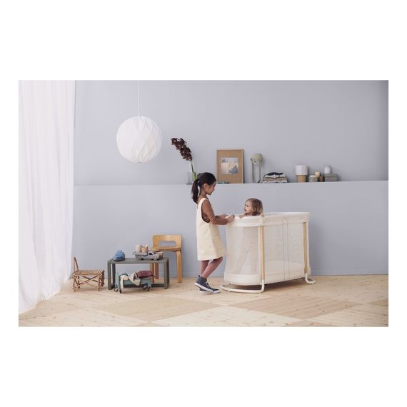 BabyBjörn postýlka Baby Crib – bílá, 13 zdjęcie