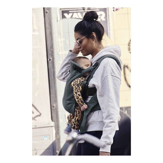 BabyBjorn Move nosítko 3D Mesh Sage Green, Kolor: Sage green, 11 zdjęcie