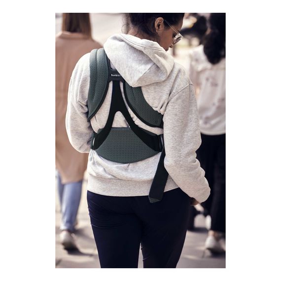BabyBjorn Move nosítko 3D Mesh Sage Green, Kolor: Sage green, 12 zdjęcie