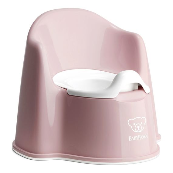 BabyBjörn nočník křesílko Powder Pink/White, Kolor: Powder pink/White