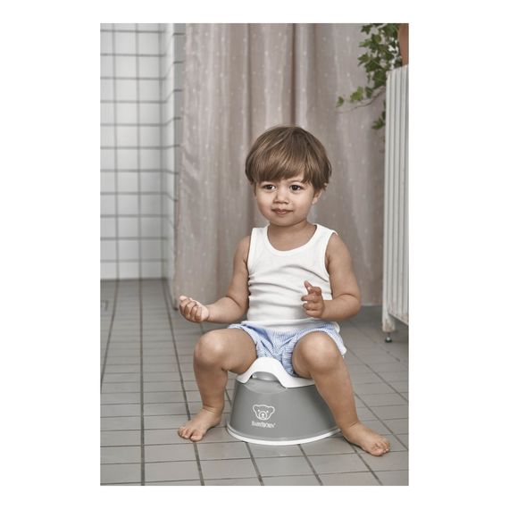 BabyBjörn nočník Smart Grey/White, Kolor: Grey/White, 6 zdjęcie