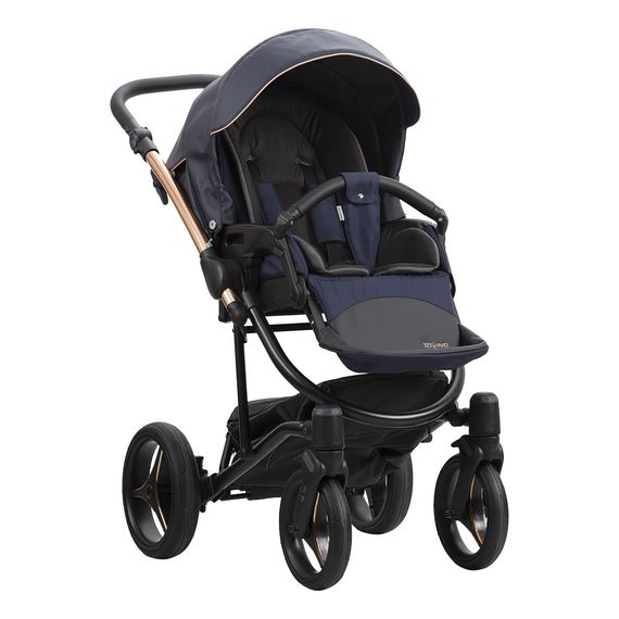 Bebetto Torino Si 2-in-1 Pushchair, Kolekcja: Si, Kolor: Si 04, Kolor ramy: Miedziany, image , 5 image