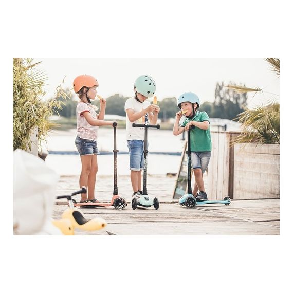 Scootandride helma pro děti Peach, Kolor: Peach, Rozmiar/wiek dziecka: S-M, 2 zdjęcie