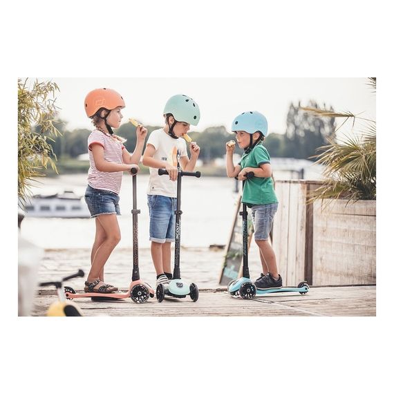Scootandride helma pro děti Peach, Kolor: Peach, Rozmiar/wiek dziecka: S-M, 3 zdjęcie