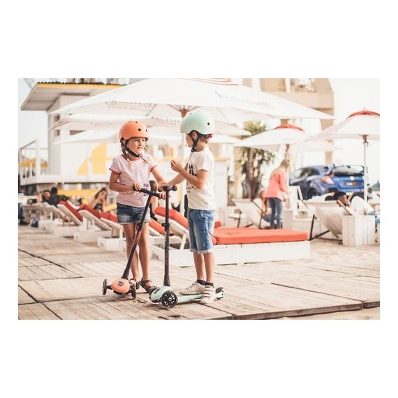 Scootandride helma pro děti Peach, Kolor: Peach, Rozmiar/wiek dziecka: S-M, 5 zdjęcie