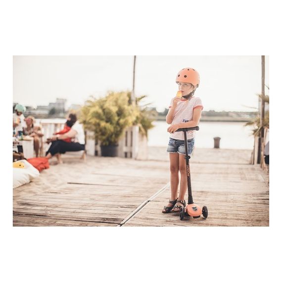 Scootandride helma pro děti Peach, Kolor: Peach, Rozmiar/wiek dziecka: S-M, 9 zdjęcie