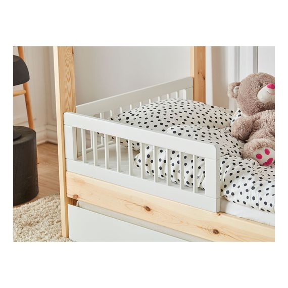 Pinio Basic Bed Guard for 200x90 Beds 2-Pack White, Rozmiar: 200x90, Kolor: Biały, image , 3 image