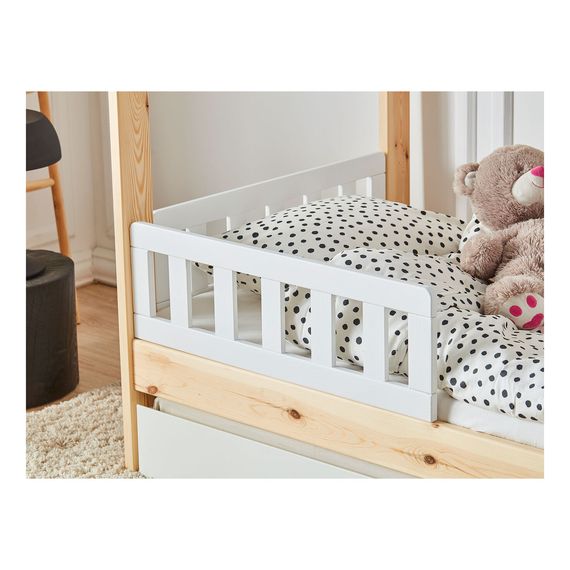 Pinio Classic Bettschutzgitter 200x90 2er-Set Weiß, Rozmiar: 200x90, Kolor: Biały, 3 zdjęcie