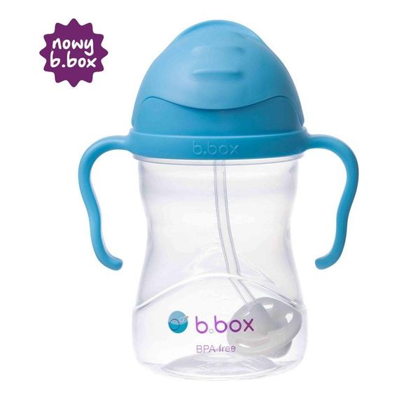b.box bidon ze słomką 240 ml Borówkowy, Kolor: Borówkowy, 8 zdjęcie