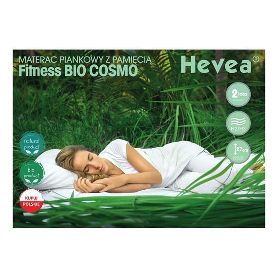 Hevea vysoce elastická matrace Fitness Bio Cosmo 200x90, Rozmiar: 200x90, Pokrowiec: Bamboo, 6 zdjęcie