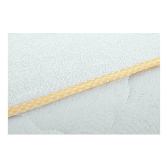Hevea Milusie 2-in-1 Terry Mattress Protector 140x70 cm White, image , 2 image