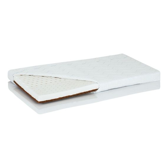 Hevea materac lateksowo-kokosowy Krzyś 120x60, Rozmiar: 120x60, Pokrowiec: Aloe Green Power, 3 zdjęcie