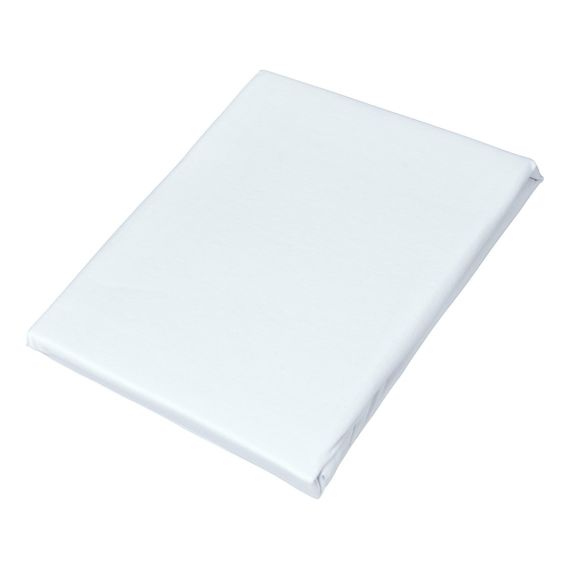Hevea Milusie Jersey 100% Cotton Fitted Sheet 200x80 White, image 