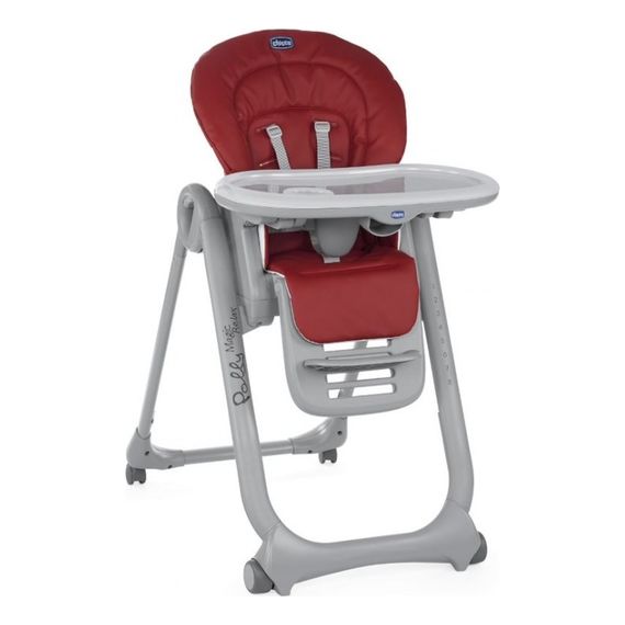 Chicco krzesło Polly Magic Relax 4 kółka Red Passion, Kolor: Red Passion, 2 zdjęcie