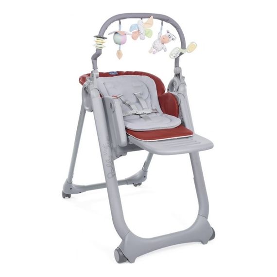 Chicco krzesło Polly Magic Relax 4 kółka Red Passion, Kolor: Red Passion