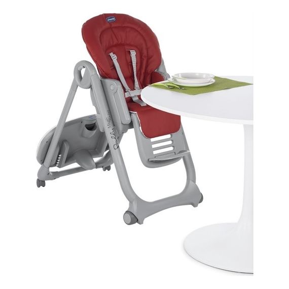 Chicco krzesło Polly Magic Relax 4 kółka Red Passion, Kolor: Red Passion, 8 zdjęcie