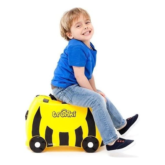 Trunki pojízdný kufřík Včelka Bernard, Kolor: Pszczółka Bernard, 12 zdjęcie