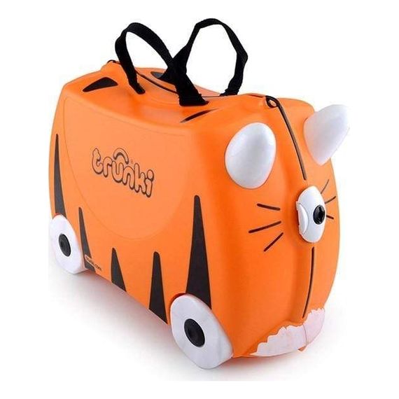 Trunki Kinderkoffer zum Reiten Tiger Tipu, Kolor: Tygrysek Tipu