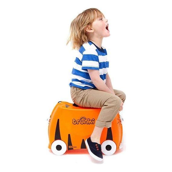 Trunki Kinderkoffer zum Reiten Tiger Tipu, Kolor: Tygrysek Tipu, 7 zdjęcie