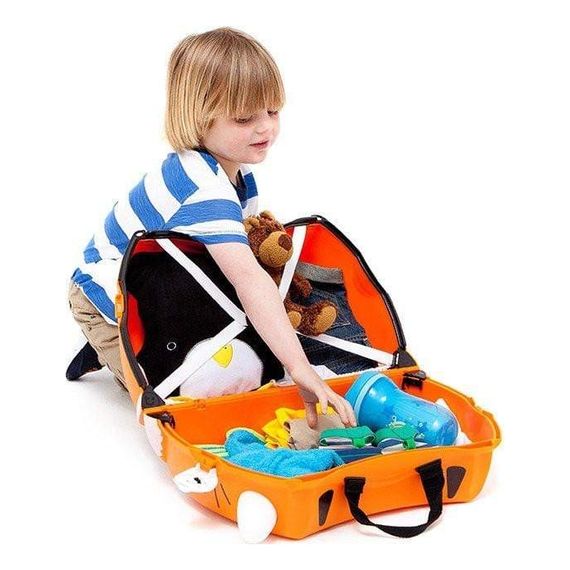 Trunki Kinderkoffer zum Reiten Tiger Tipu, Kolor: Tygrysek Tipu, 8 zdjęcie