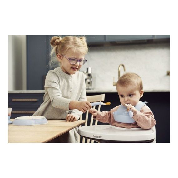 BabyBjorn jídelní sada Powder Blue, Kolor: Powder Blue, 5 zdjęcie