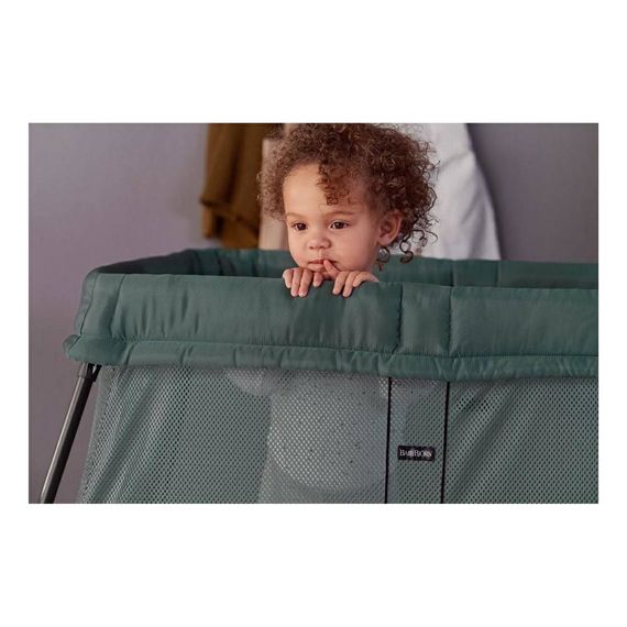 BabyBjorn Light łóżeczko turystyczne Dark green, Kolor: Dark green, 4 zdjęcie