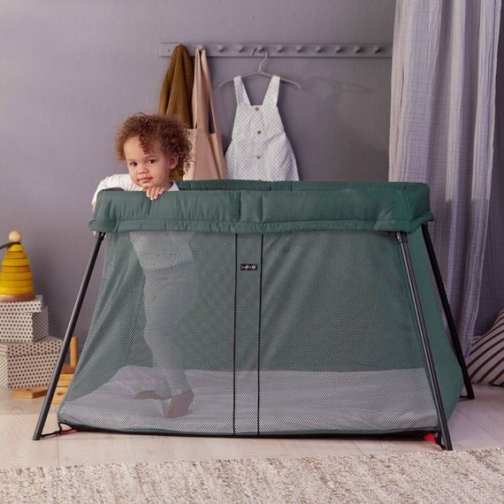 BabyBjorn Light łóżeczko turystyczne Dark green, Kolor: Dark green, 10 zdjęcie