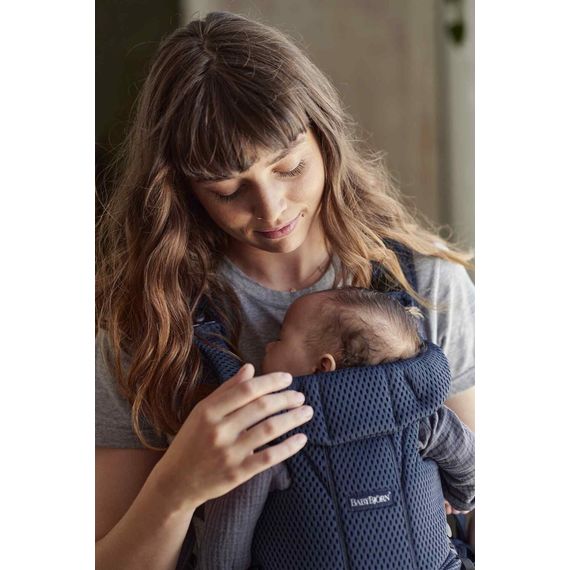 BabyBjorn Move nosítko 3D Mesh Navy blue, Kolor: Navy Blue, 17 zdjęcie