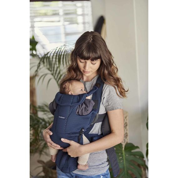BabyBjorn Move nosítko 3D Mesh Navy blue, Kolor: Navy Blue, 18 zdjęcie