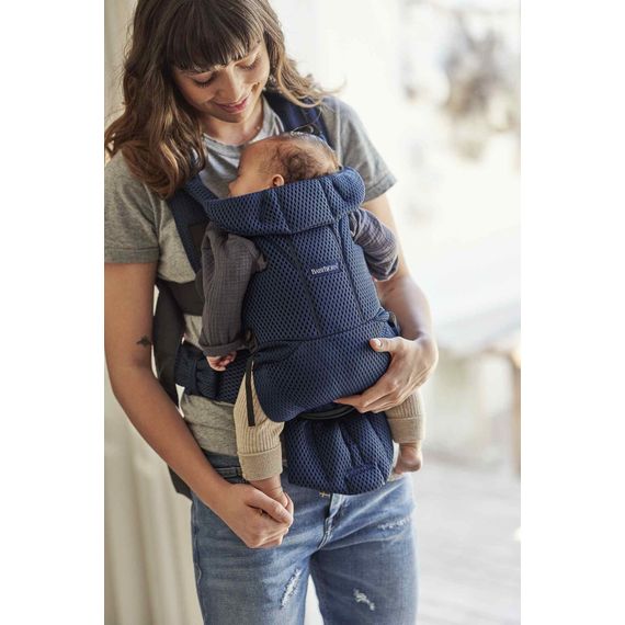 BabyBjorn Move nosítko 3D Mesh Navy blue, Kolor: Navy Blue, 20 zdjęcie
