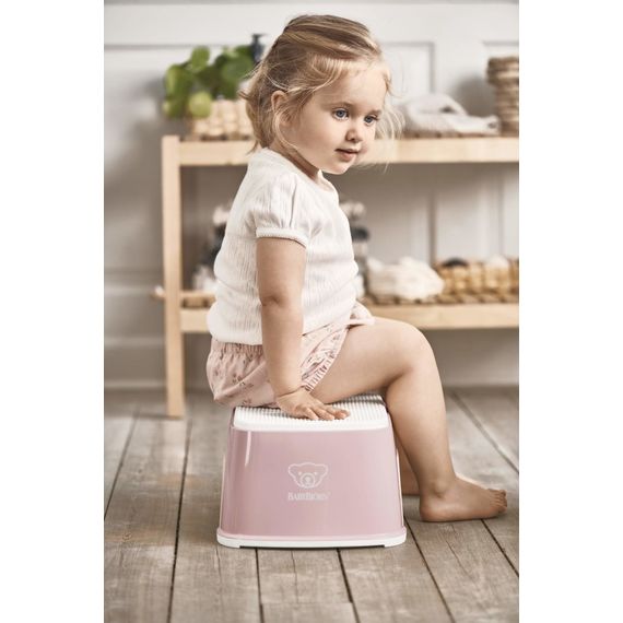 BabyBjorn stupínek Powder pink/White, Kolor: Powder pink/White, 7 zdjęcie