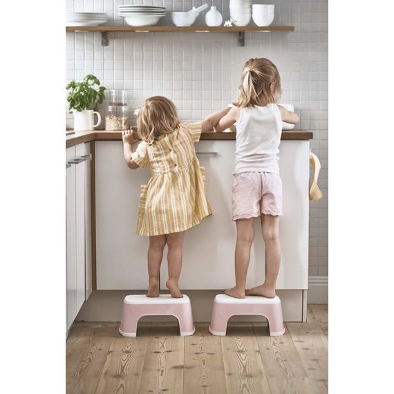 BabyBjorn stupínek Powder pink/White, Kolor: Powder pink/White, 8 zdjęcie