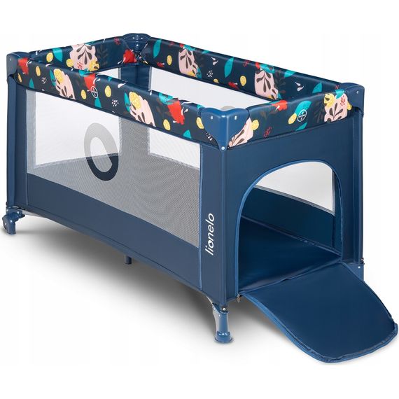 Lionelo Stefi cestovní postýlka Blue Navy, Kolor: Blue Navy, 8 zdjęcie