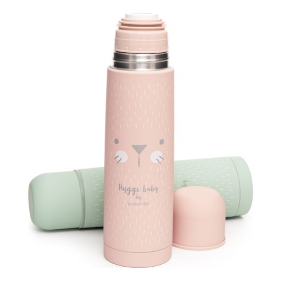 Suavinex termos Hygge 500 ml różowy, Pojemność: 500 ml, Kolor: Różowy, 6 zdjęcie