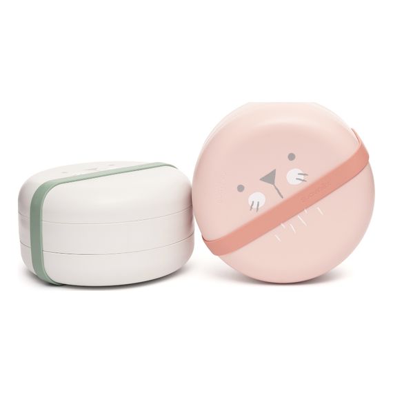 Suavinex sada misek na uchovávání a krmení Hygge Baby růžová 4m+, Kolor: Różowy, 5 zdjęcie