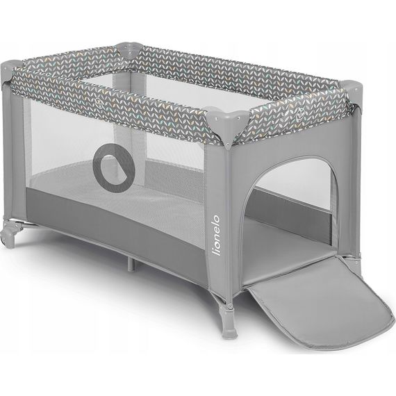 Lionelo Stefi cestovní postýlka Concrete Multicolor, Kolor: Concrete Multicolor, 15 zdjęcie