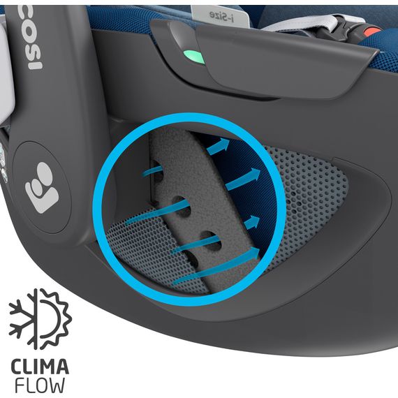 Maxi-Cosi Pebble 360° se základnou Familyfix 360° - otočná autosedačka pro miminka (45 - 83 cm | 0 - 13 kg | 0 - 15 měsíců), Baza: Familyfix 360°, Kolor: Essential Blue, 12 zdjęcie