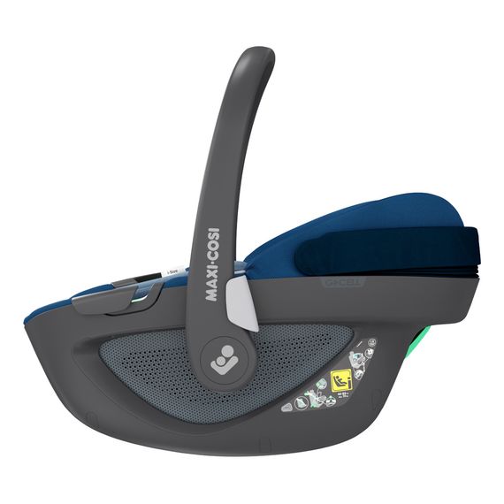 Maxi-Cosi Pebble 360° se základnou Familyfix 360° - otočná autosedačka pro miminka (45 - 83 cm | 0 - 13 kg | 0 - 15 měsíců), Baza: Familyfix 360°, Kolor: Essential Blue, 20 zdjęcie
