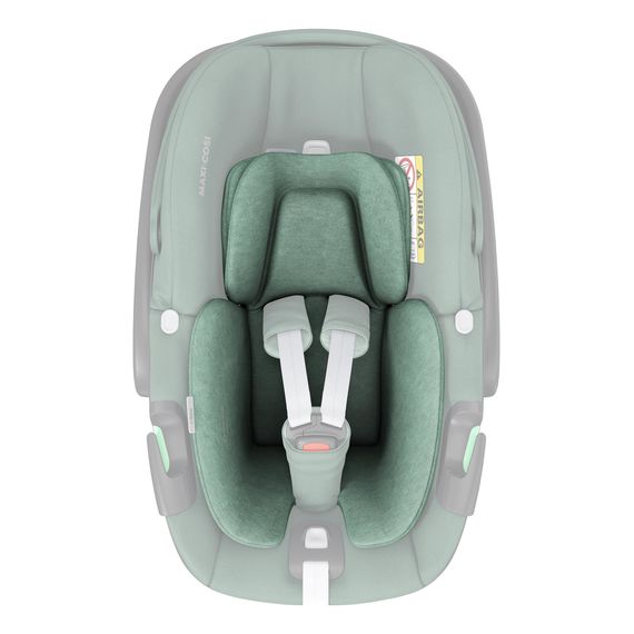 Maxi-Cosi Pebble 360° z  bazą Familyfix 360° - obrotowy fotelik samochodowy dla niemowląt (45 - 83 cm | 0 - 13 kg | 0 - 15 miesięcy), Baza: Familyfix 360°, Kolor: Essential Green, 22 zdjęcie