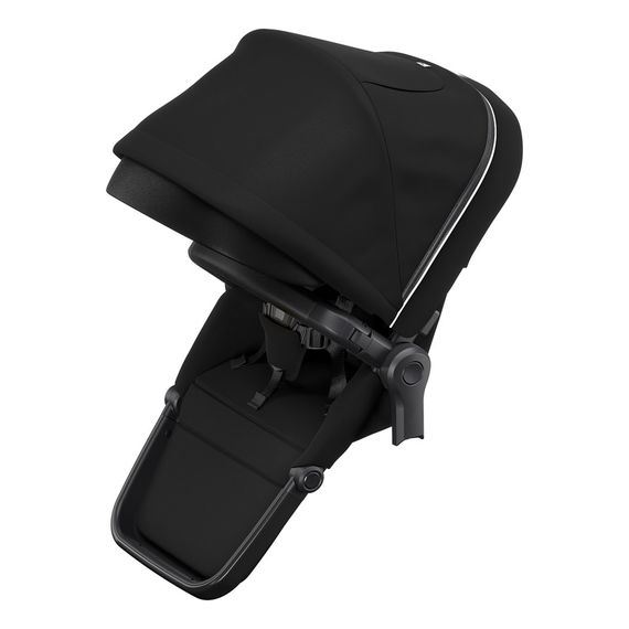 Thule Sleek přídavné sedátko, Kolor materiału: Midnight Black, Kolor ramy: Black